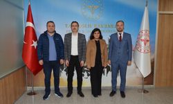 Eski Müdür Yardımcılarından Müdür Ersoy’a Nezaket Ziyareti