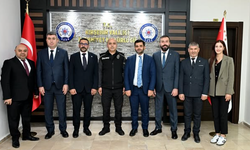 SMMMO Başkanı Memiş ve Yönetiminden İl Emniyet Müdürü Görücü’ye Ziyaret