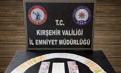 Kırşehir Emniyeti’nden kumar operasyonu: 800 TL’ye el konuldu