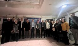 Necmettin Erkan Sağlık-Sen Temsilcisi Yasin Yücesan ve Üyeler ile Bir Araya Geldi