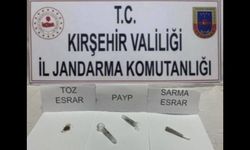 Çiçekdağı’nda yol kontrolünde u*yuşturucu ele geçirildi