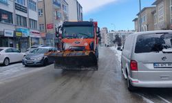 Mucur’da Buzlanmaya Karşı Tuzlama Çalışması