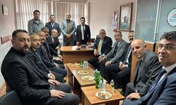 MHP’den Mustafa Yıldırım’a Hayırlı Olsun Ziyareti