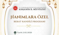 Kırşehir’de Hanımlara Özel Berat Kandili Programı