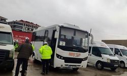 Taşımalı Eğitim Araçları Denetlendi