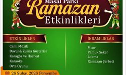 Masal Parkı’nda Ramazan Etkinlikleri