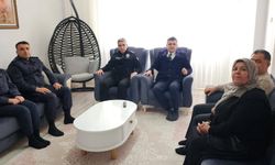 Kaymakam Yeşilbaş Şehit Aileleriyle Buluştu