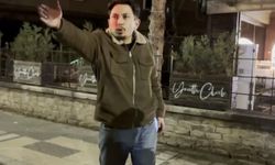 Polise zor anlar yaşattı, gazeteciyi görünce "Çekin beni" dedi