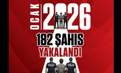 Kırşehir’de Ocak Ayında 182 Aranan Şahıs Yakalandı