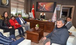 Görme Engelliler Derneği’nden Müdür Ersoy’a Ziyaret