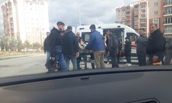 Bağbaşı TOKİ Kavşağında Motosiklet Kazası