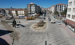 Kırşehir’de Pazaryeri Kavşağı’nda altyapı çalışması