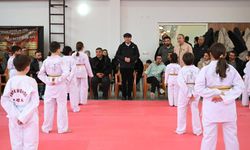 BAŞKAN EKİCİOĞLU GELECEĞİN SPORCULARI İLE BULUŞTU