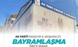 İşte AK Parti İl Başkanlığının Bayramlaşma Programı