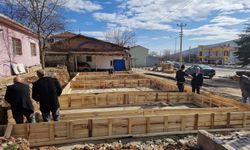 Özbağ’da Kültür Evi Projesi Hızla Yükseliyor