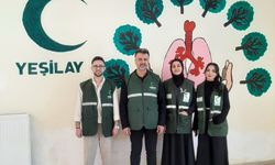 KAEÜ Yeşilay Öğrenci Topluluğu’ndan Anlamlı Çalışma