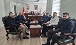 Öztürk ve Oda Başkanları Şahin’i Ziyaret Etti