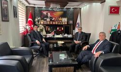 Vali Yardımcıları Öztürk’ü Ziyaret Etti