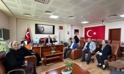 AK Parti Heyeti Başhekim Erbesler ile Görüştü