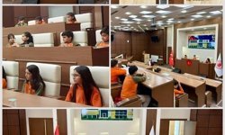 Kırşehir'de Minikler 23 Nisan’da Meclis Kürsüsüne Çıktı