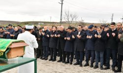 Kaman'da Şehit Annesi Karkız Şahin Toprağa Verildi