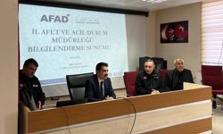 Akçakent’te AFAD’dan Kritik Afet Toplantısı