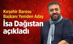 İsa Dağıstan: “Yeniden Adayım”