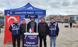 Yağmur Çamur Dinlemediler: Anahtar Parti Cacabey Meydanı’nda Sahada