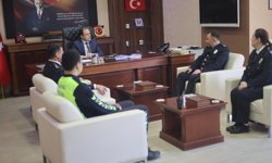 Kaman’da Polis Haftası Nedeniyle Anlamlı Ziyaret