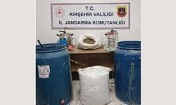 Kırşehir’de Kaçak Alkol ve Malzemeler Ele Geçti