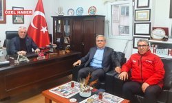 KAYSADER Başkanı İsmail Kaya ve Halk Ozanı İbrahim Düğer’den Gazetemize Ziyaret