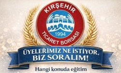 Kırşehir Ticaret Borsası Üyelerini Dinliyor