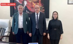 Hemşehrimiz İbrahim Özata’ya Murat Sürmeli'den Hayırlı Olsun Zİyareti