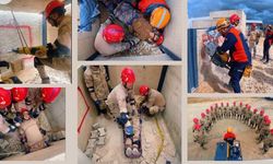 Komandolar Enkazda Hayat Kurtarmaya Hazırlanıyor