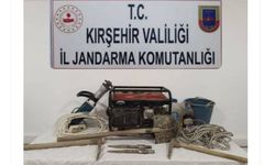 Kırşehir’de Kaçak Kazıya Suçüstü Baskın