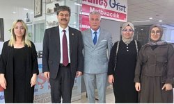 Milletvekili Erkan’dan Kırşehir Memleket Gazetesi'ne 49. Yıl Ziyareti