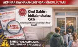 Akpınar’da Asılsız Paylaşımlara Soruşturma