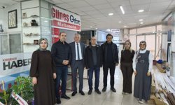 Eğitim Bir Sen Kırşehir Şubesi'nden 49 yıllık Gazetemize Kutlama Ziyareti