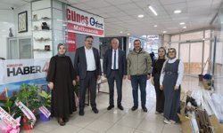 Kırşehir Ahi Evran Üniversitesi'den Memleket Gazetesi’ne yıl dönümü ziyareti