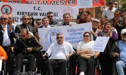 Kırşehir’de Engelliler Haftası İçin Anlamlı Yürüyüş
