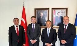 Rektör Karahocagil’den Prizren Başkonsolosu Fatih Topçu’ya Ziyaret