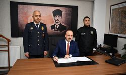 İçişleri Bakan Yardımcısı Bülent Turan’dan Ahi Polis Merkezi Amirliğine Ziyaret