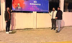 "BİZ BURADAYIZ RAZI DEĞİLİZ"