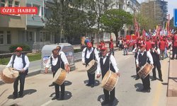 1 Mayıs Kırşehir’de Davul Zurnayla Kutlandı
