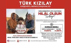 Kızılay Kırşehir’den Kurban Bağışı Çağrısı