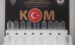 Kırşehir’de Araçta Kaçak İçki ve Etil Alkol Ele Geçirildi