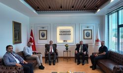 Yozgat Barosu'ndan Çiçekdağı Belediye Başkanı Hakanoğlu’na Ziyaret