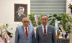 Arif Kılıç ve Beraberindeki Heyetten Yusuf Aydın’a Tebrik