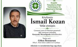 Tosunburnu Köyünden İsmail Kozan Hayatını Kaybetti