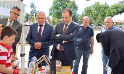 Kaymakam Tok, Öğrencilerin El Emeği Sergisini Ziyaret Etti